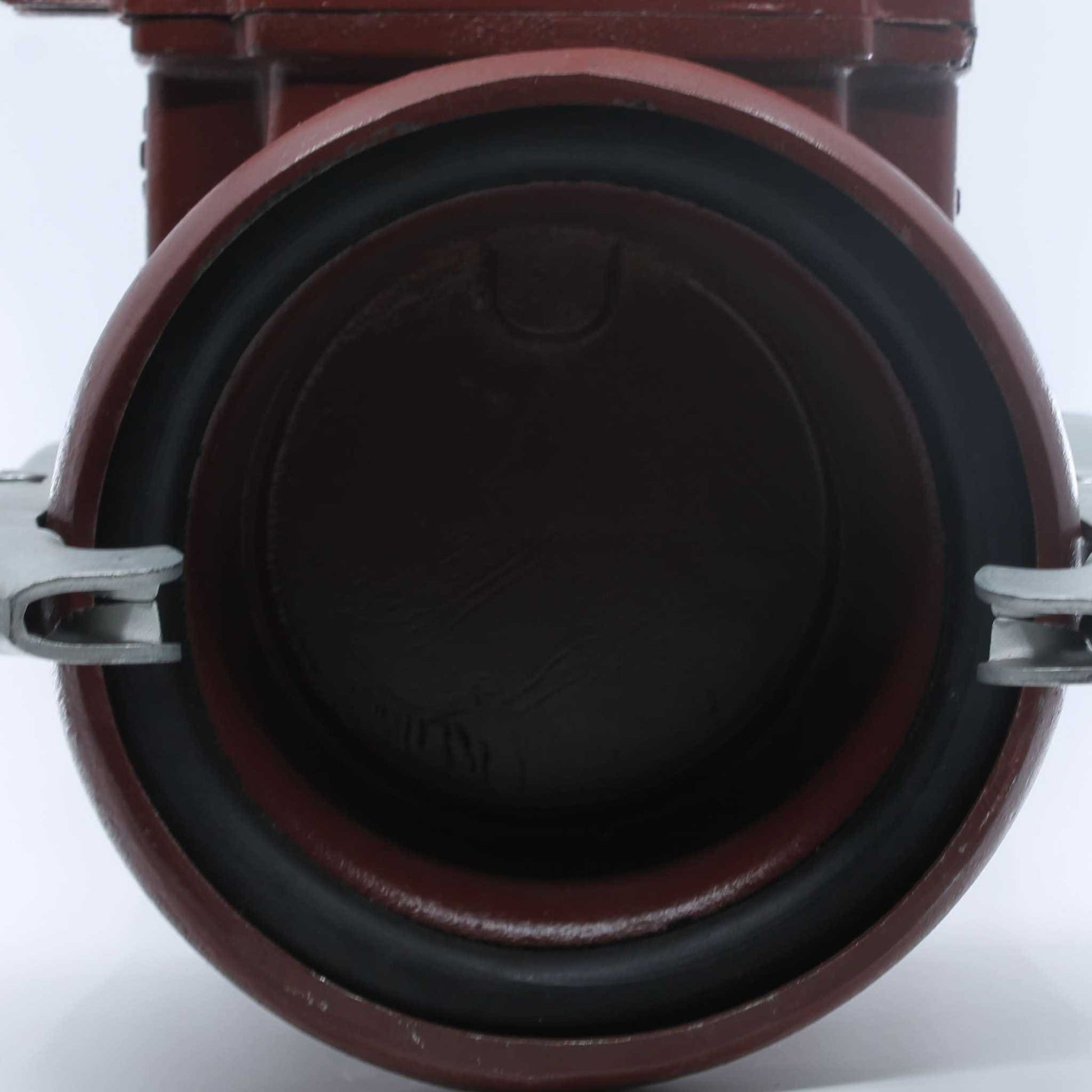 Tajadera o compuerta de válvula manual Hertell Buru de 150 mm (6 pulgadas) de diámetro, hembra, con manillas y diseñada para su uso en cubas y cisternas de riego y purín.