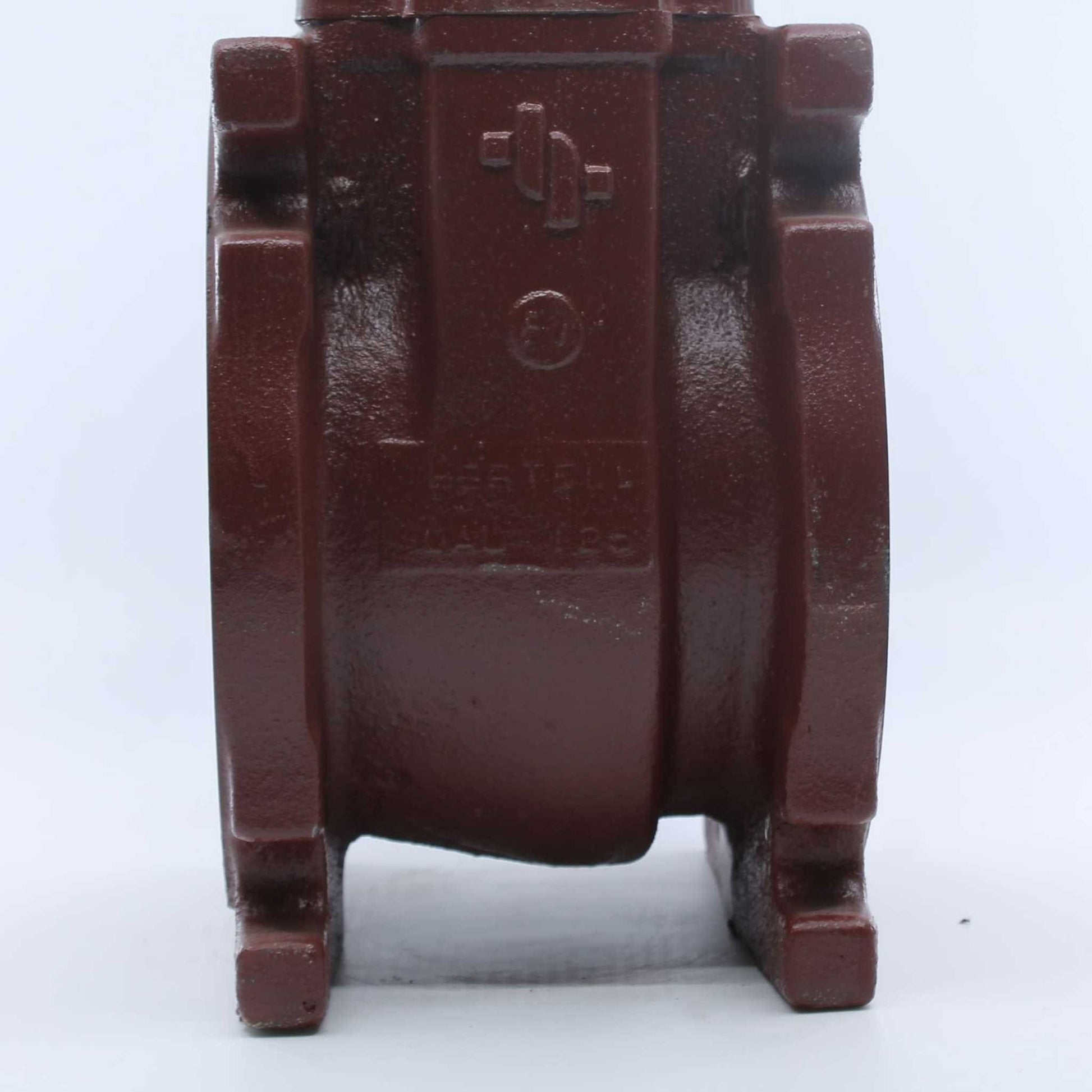 Tajadera o compuerta de válvula manual Hertell Lau de 125 mm (5 pulgadas) de diámetro, macho, sin manillas y diseñada para su uso en cubas y cisternas de riego y purín.