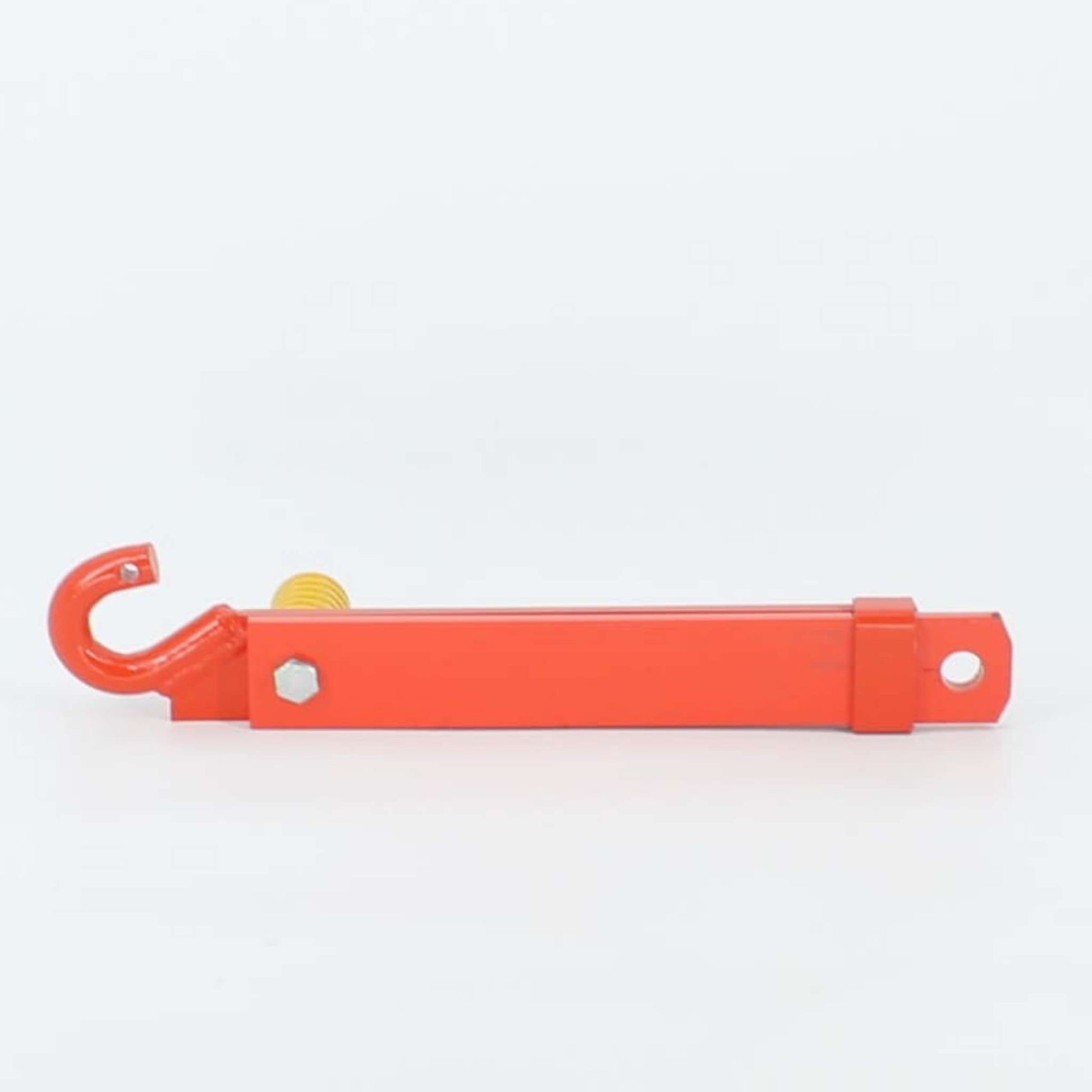 Tirante muelle disparador original Gaspardo ref. 12217691 en posición 71, TAB 951-11. Mecanismo de seguridad de acero rojo con gancho y muelle amarillo para modelos FBR.
