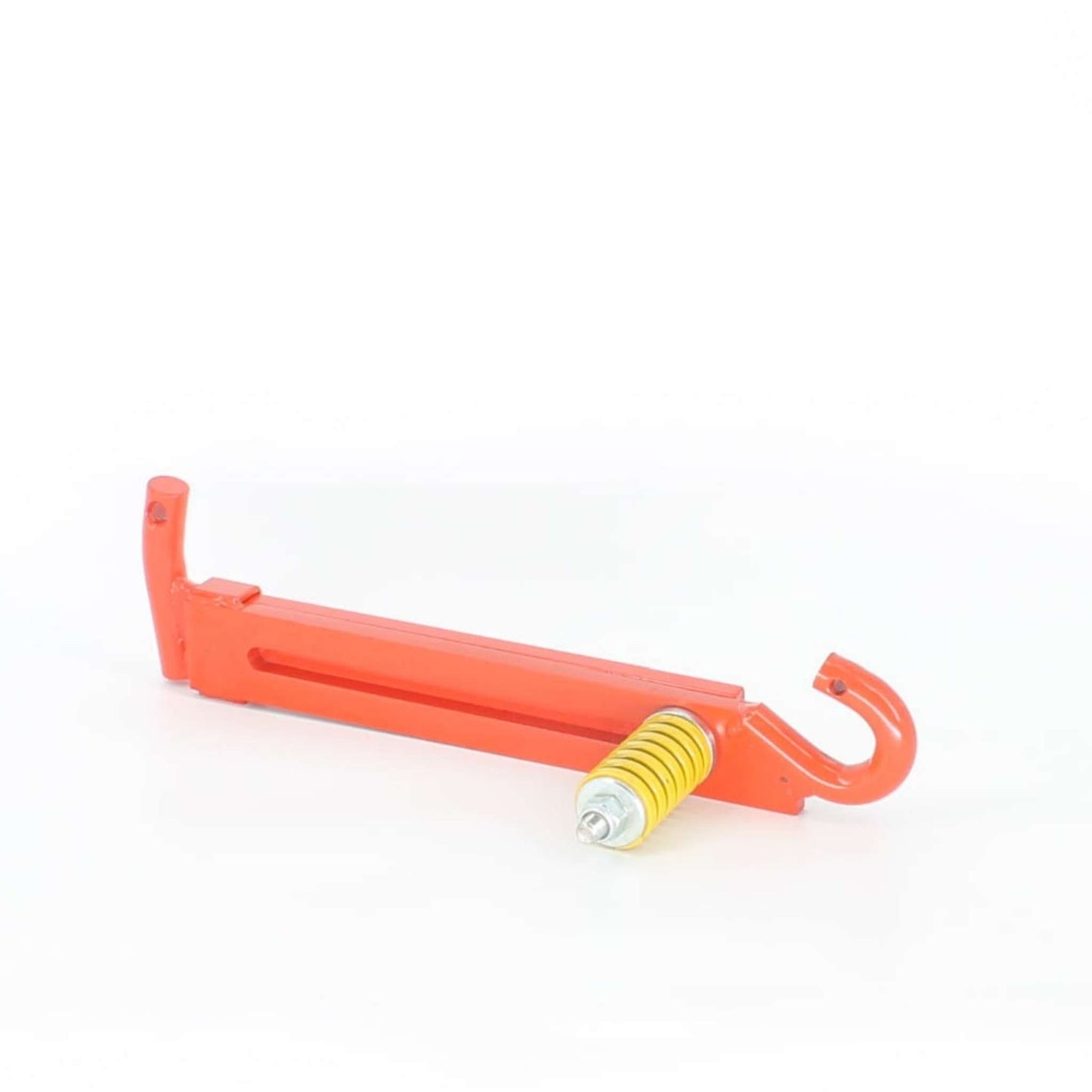 Tirante muelle tensor original Gaspardo ref. 21120302 en posición 27. Disparador de seguridad de acero rojo con muelle amarillo para modelos FB.