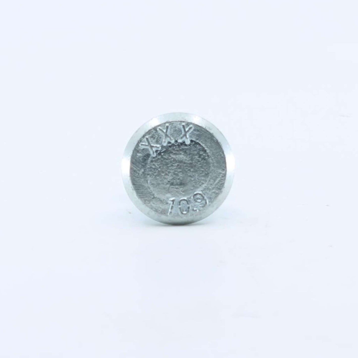 Tornillo portacuchillas con tuerca de seguridad adaptable para segadora Fella. Medidas M12, asiento liso diámetro 18 mm y resistencia 10.9, referencia 426887.