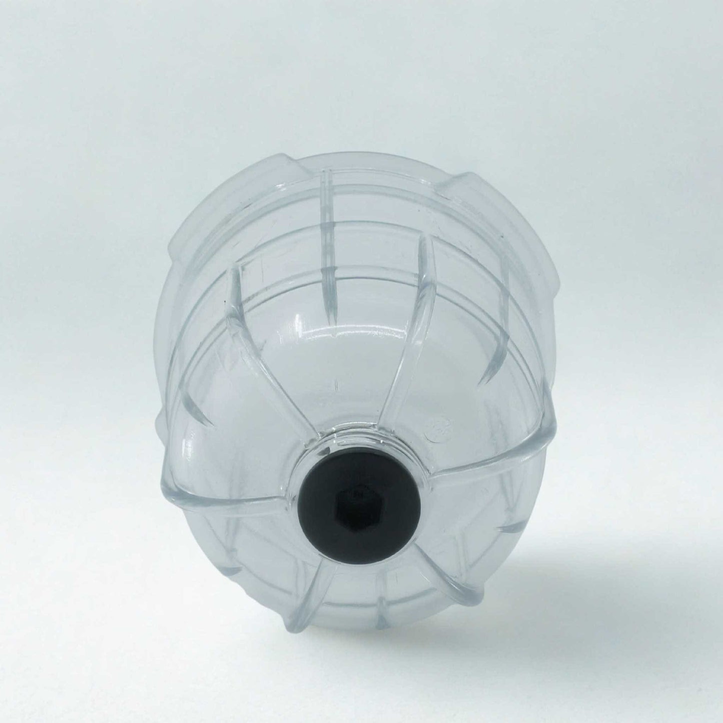 Vaso sifón de plástico Riv para válvula de seguridad de cisterna de purín. Recambio original para el control de vacío y nivel.