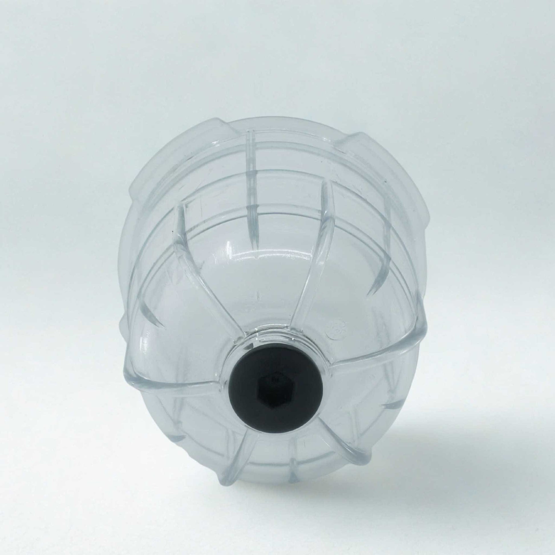 Vaso sifón de plástico Riv para válvula de seguridad de cisterna de purín. Recambio original para el control de vacío y nivel.
