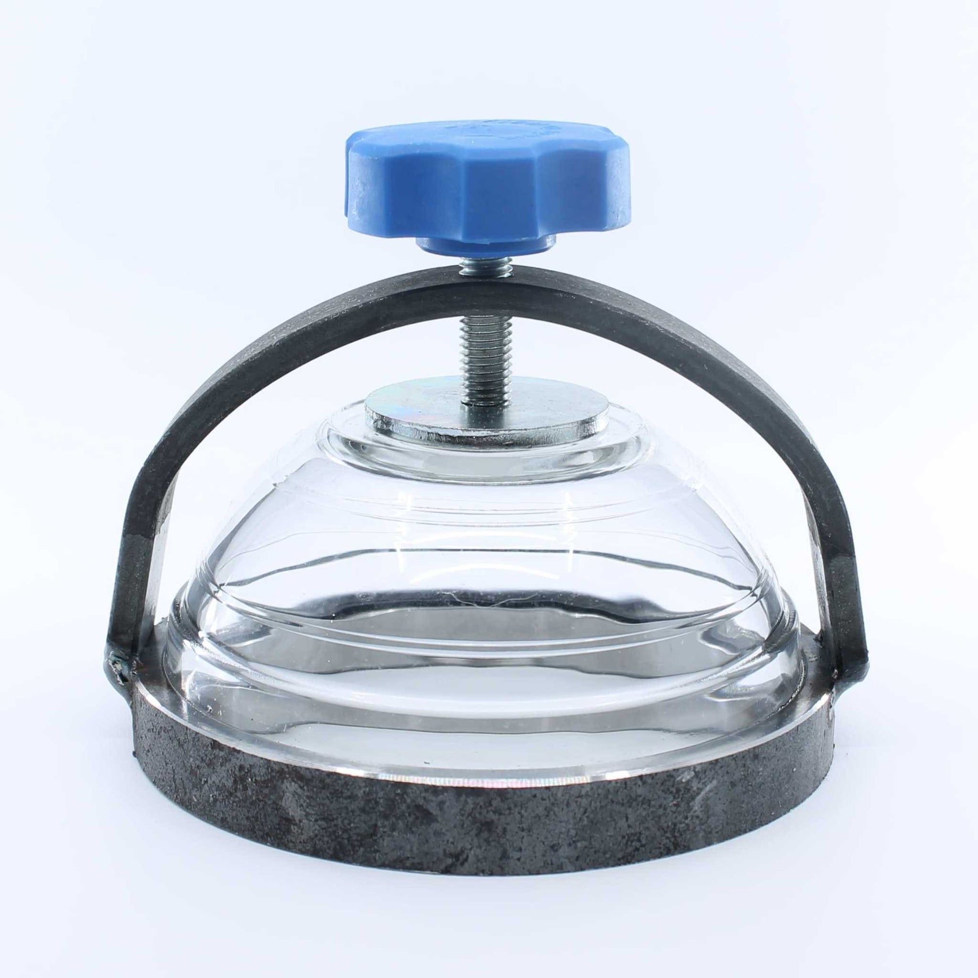 Visor de indicador de nivel para cisterna de purín de la marca Riv, de 4 pulgadas de diámetro y cuerpo soldable.